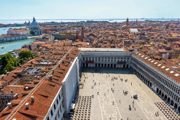 Piazza San Marco Venedik, İtalya — Stok fotoğraf