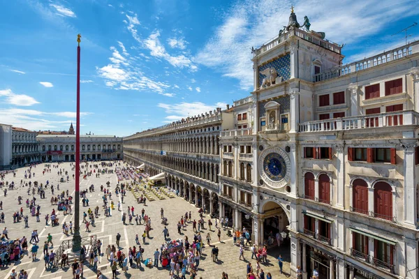 Piazza San Marco en Venecia, Italia — Foto de Stock