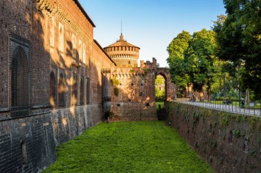 Sforza Castel, Milano, İtalya