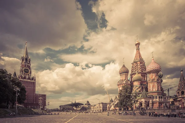 Piazza rossa a Mosca — Foto Stock