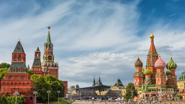 Praça Vermelha em Moscou — Fotografia de Stock