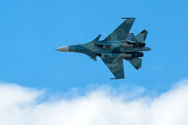 Rus taarruz uçağı Su-30 — Stok fotoğraf