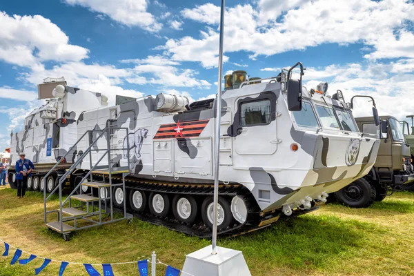 stock image Tor-M2DT russian missile system at MAKS-2017