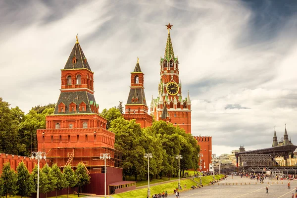 Kremlin de Moscou na Rússia — Fotografia de Stock