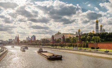 Moskova Kremlin'in panoramik görünüm
