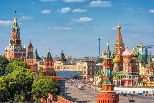 Praça Vermelha em Moscou — Fotografia de Stock