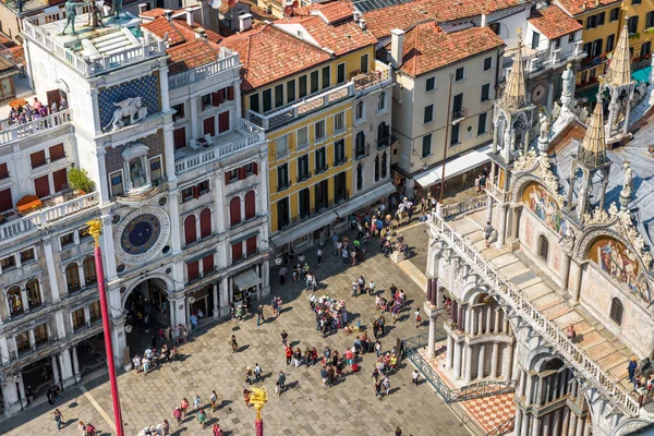 Plaza de San Marcos en Venecia — Foto de Stock