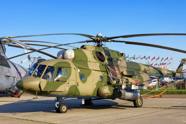 Wojsko rosyjskie śmigłowca Mil Mi-171sh — Zdjęcie stockowe