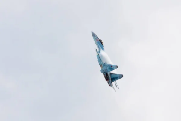 Combatiente moderno de ataque ruso Su-35 —  Fotos de Stock