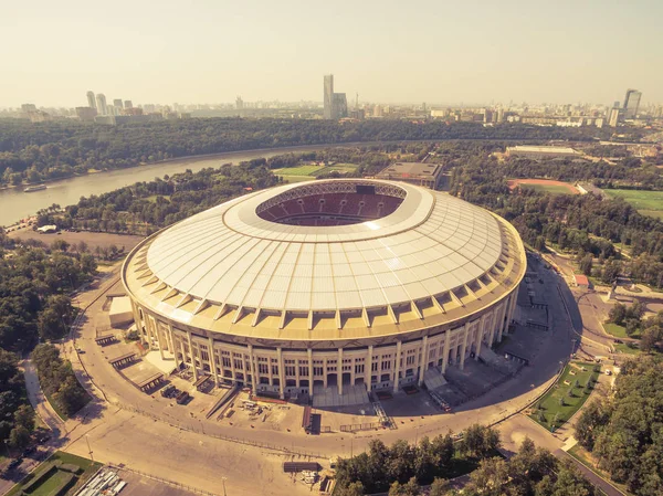 Luzsnyiki Stadion, Moszkva — Stock Fotó
