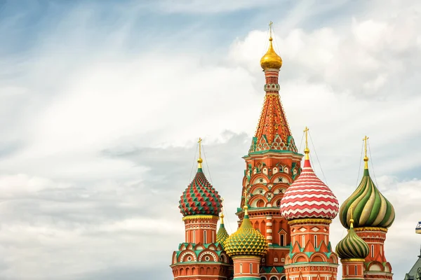 Vasilijkatedralen i Moskva — Stockfoto