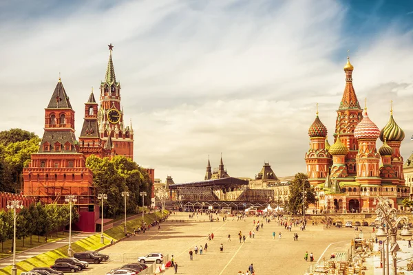 Praça Vermelha em Moscou — Fotografia de Stock