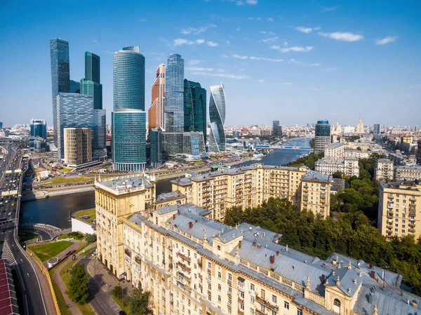 Vista aérea de Moscou — Fotografia de Stock