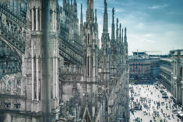 Milan Cathedral, Itálie — Stock fotografie