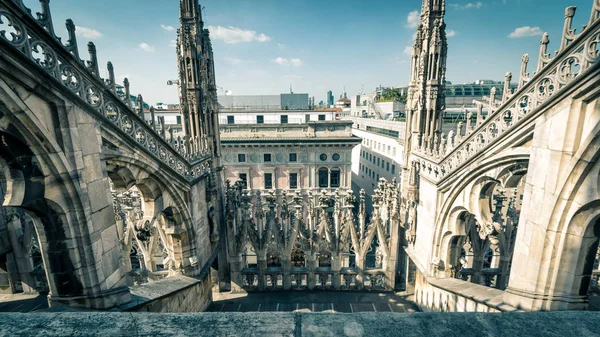 Catedral de Milão, Itália — Fotografia de Stock