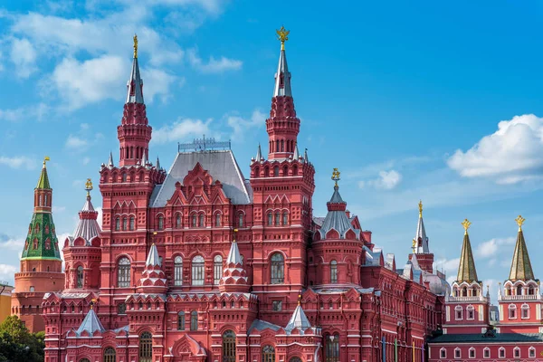 Staatliches Historisches Museum in Moskau — Stockfoto