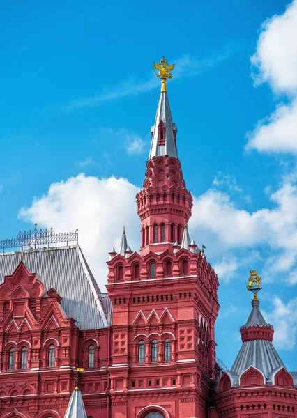 Державний історичний музей в Москві — стокове фото