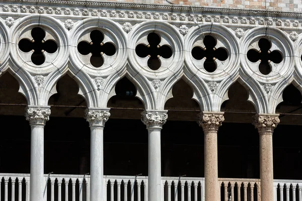 Palacio Ducal, o Palacio Ducal, en Venecia, Italia — Foto de Stock