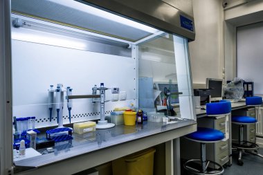 Araştırma bir tıbbi laboratuvar donatımı