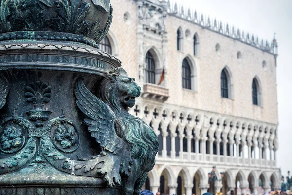 Saint Mark`s Square in Venice, Italy — Stock Photo, Image