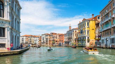 Venedik, İtalya 'daki Büyük Kanal