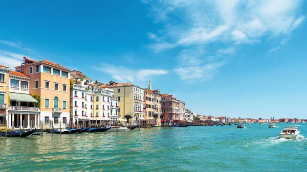 Vista panorámica del Gran Canal de Venecia — Foto de Stock