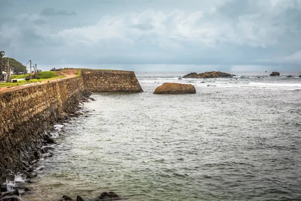 Καταστροφή του Galle Fort στη Σρι Λάνκα — Φωτογραφία Αρχείου