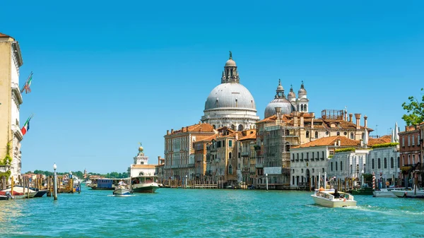 Vista panorámica del Gran Canal de Venecia — Foto de Stock