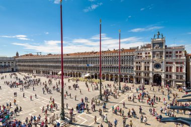 St Mark's meydanından Venedik, İtalya