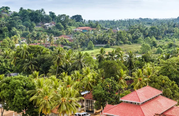 Krajobraz w Dickwella miasto, Sri Lanka — Zdjęcie stockowe