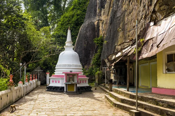 Buddhist rock temple of Mulkirigala in Sri Lanka