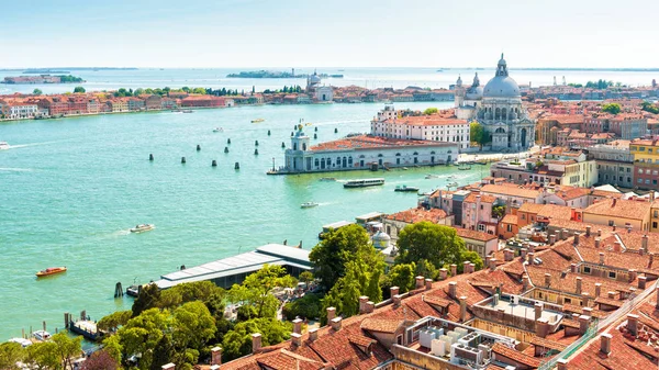 Veduta panoramica aerea di Venezia — Foto Stock