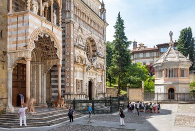 İtalya, Bergamo 'da Santa Maria Maggiore Bazilikası