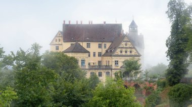 Heiligenberg Kalesi sisli, Linzgau, Almanya. Bu Rönesans