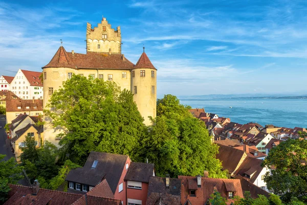 Medieval Meersburg Castle at Lake Constance or Bodensee, Germany