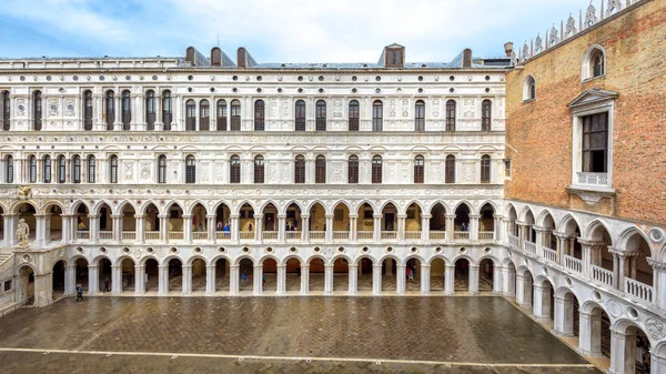 Doge`s Palace or Palazzo Ducale, Venice, Italy. It is a famous l