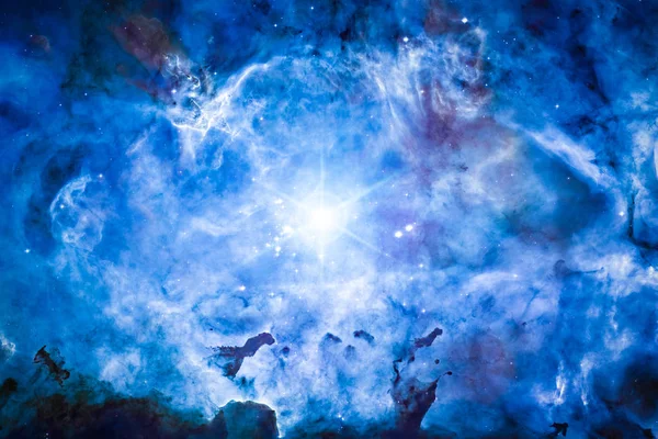 Nebulosa e galassie nell'universo. Spazio astratto sfondo . — Foto Stock