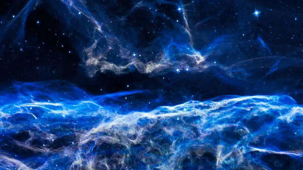Νεφέλωμα και γαλαξίες στο σύμπαν. Αφηρημένο φόντο χώρου. — Φωτογραφία Αρχείου