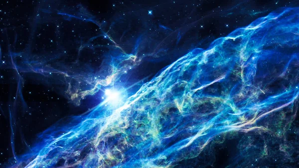 Nebulosa e galassie nell'universo. Spazio astratto sfondo . — Foto Stock