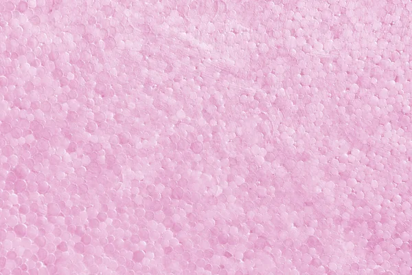 Polystyrene or styrofoam texture background. Detail of styrene foam plastic box sheet. Pink styrofoam board for backdrop. Seamless plasterboard abstract background. — Stock Image Polystyrene Styrofoam Texture Background Detail Styrene Foam Plastic Box Sheet Stock Picture