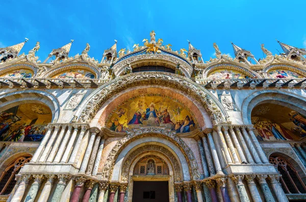 Basilique Saint Marc Venise Italie Célèbre Cathédrale Saint Marc Est — Photo