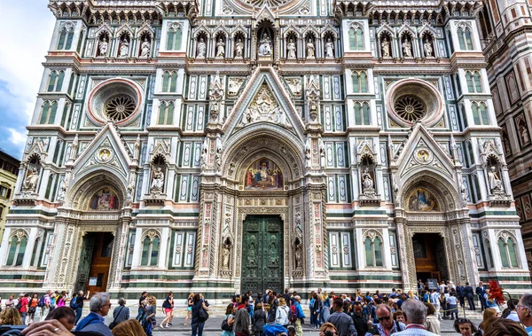 Firenze Maggio 2014 Bellissima Cattedrale Santa Maria Del Fiore Duomo — Foto Stock