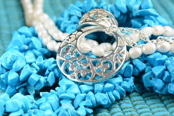Belo close up jóias — Fotografia de Stock
