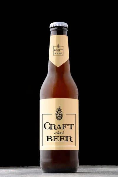 Bottiglia birra artigianale — Foto Stock