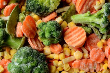 dondurulmuş sebze karışımı