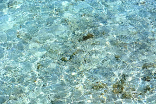 Röda havet rent vatten Stockbild