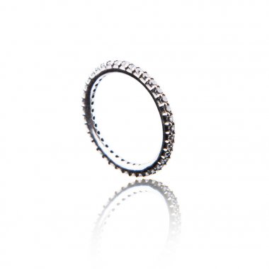 beyaz izole takı ring