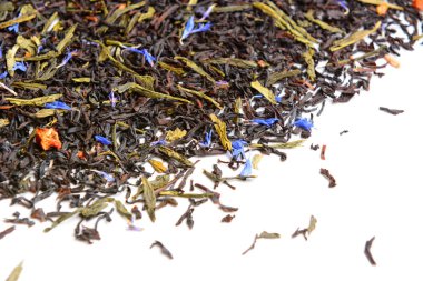 beyaz izole çay mix