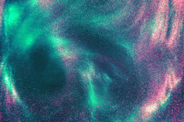 Nane ve pembe pırıl pırıl parıldayan sihirli arka plan