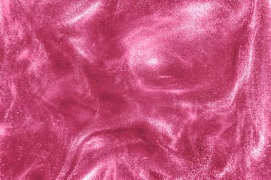 Pembe pırıl pırıl parıldayan sihirli bokeh arka planı